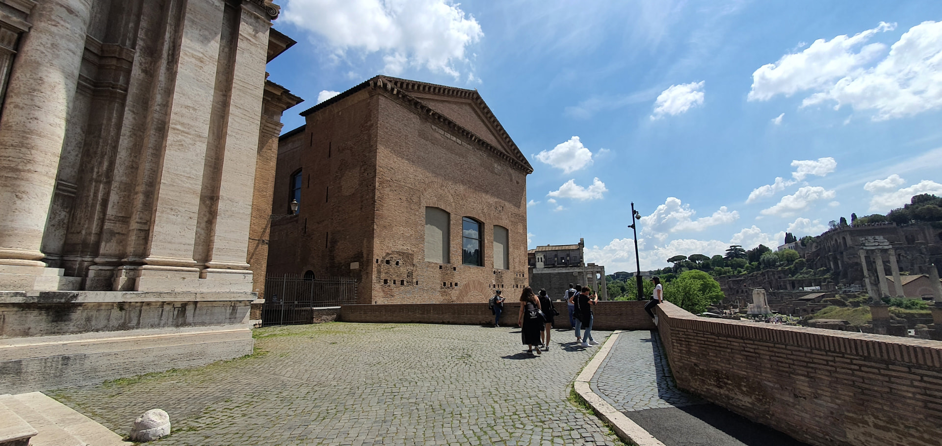 La Curia Iulia a lavori ultimati
